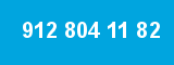 912 804 11 82 912 804 11 82